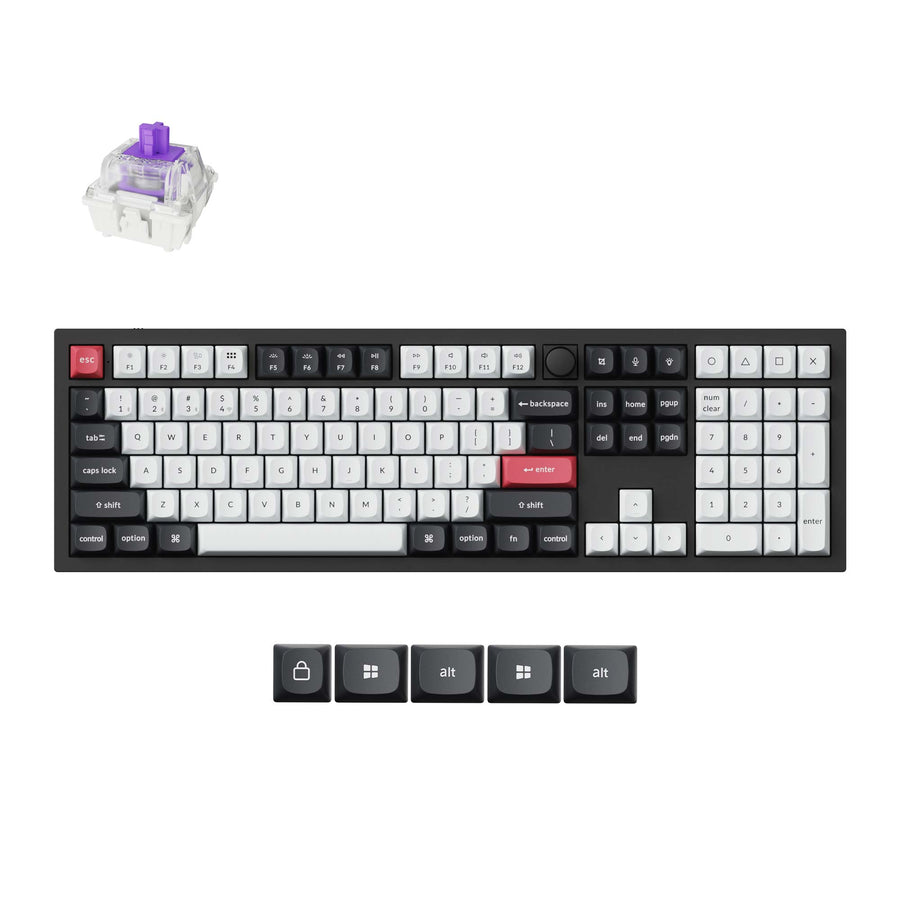 Keychron Keychron Q6 HE QMK Wireless Custom Keyboard,